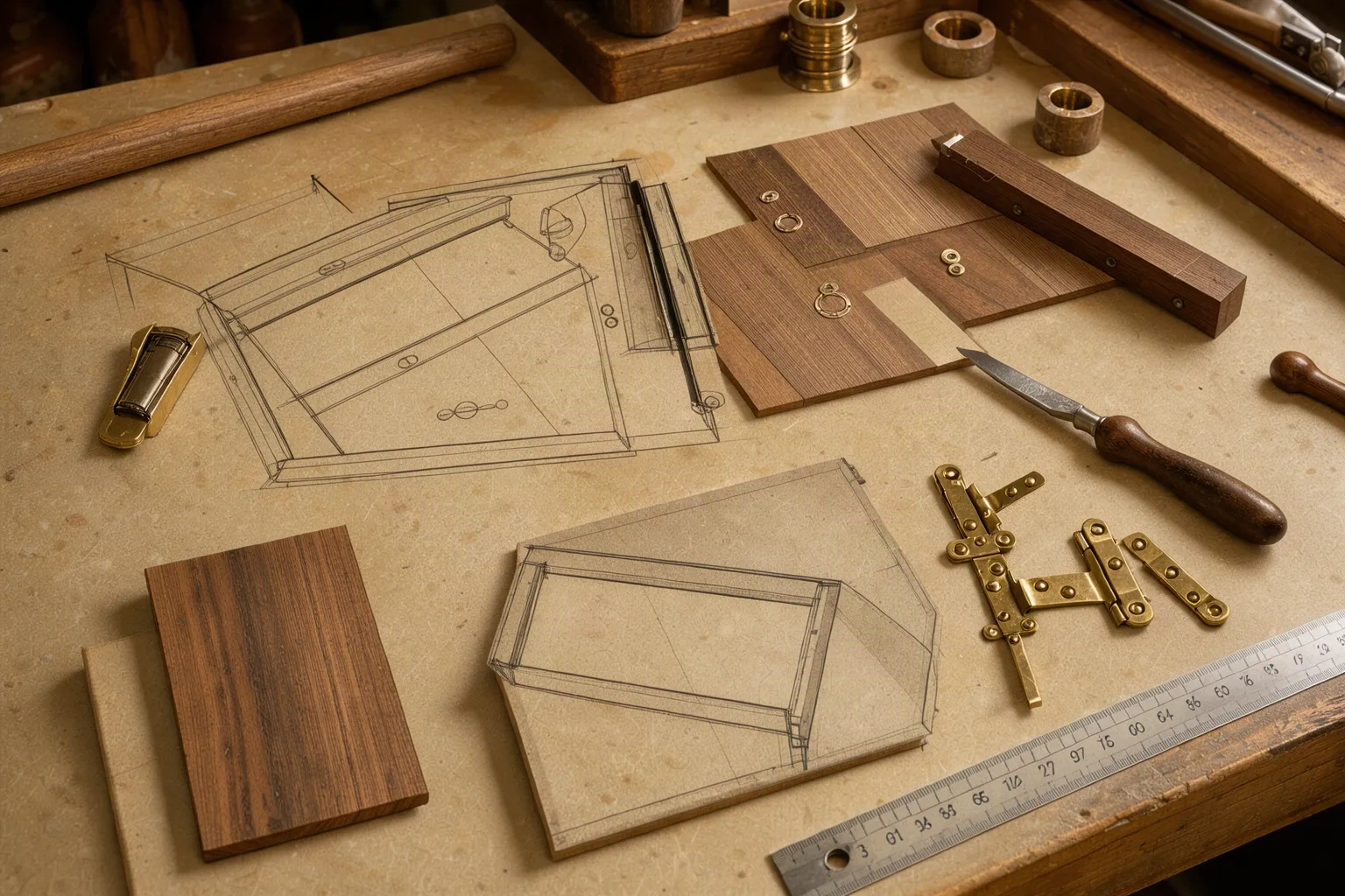Atelier de création de boîtes à bijoux